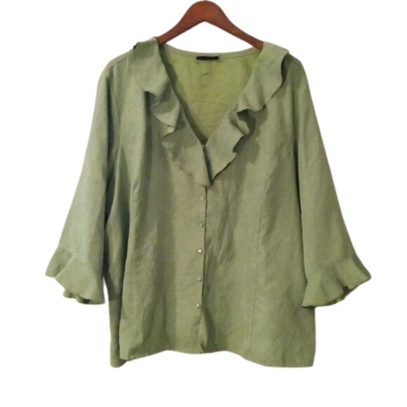 Avenue 24 Plus Size Faux Soft Suede - Picture 1 of 5